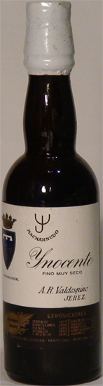 Jerez Inocente Fino muy Seco Valdespino