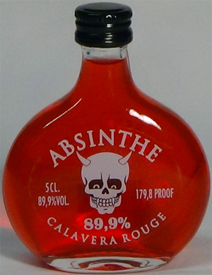 Absinthe Calavera Rouge 89,9 Inlima