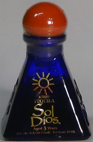 Tequila Añejo Sol Dios Aged 3 Years